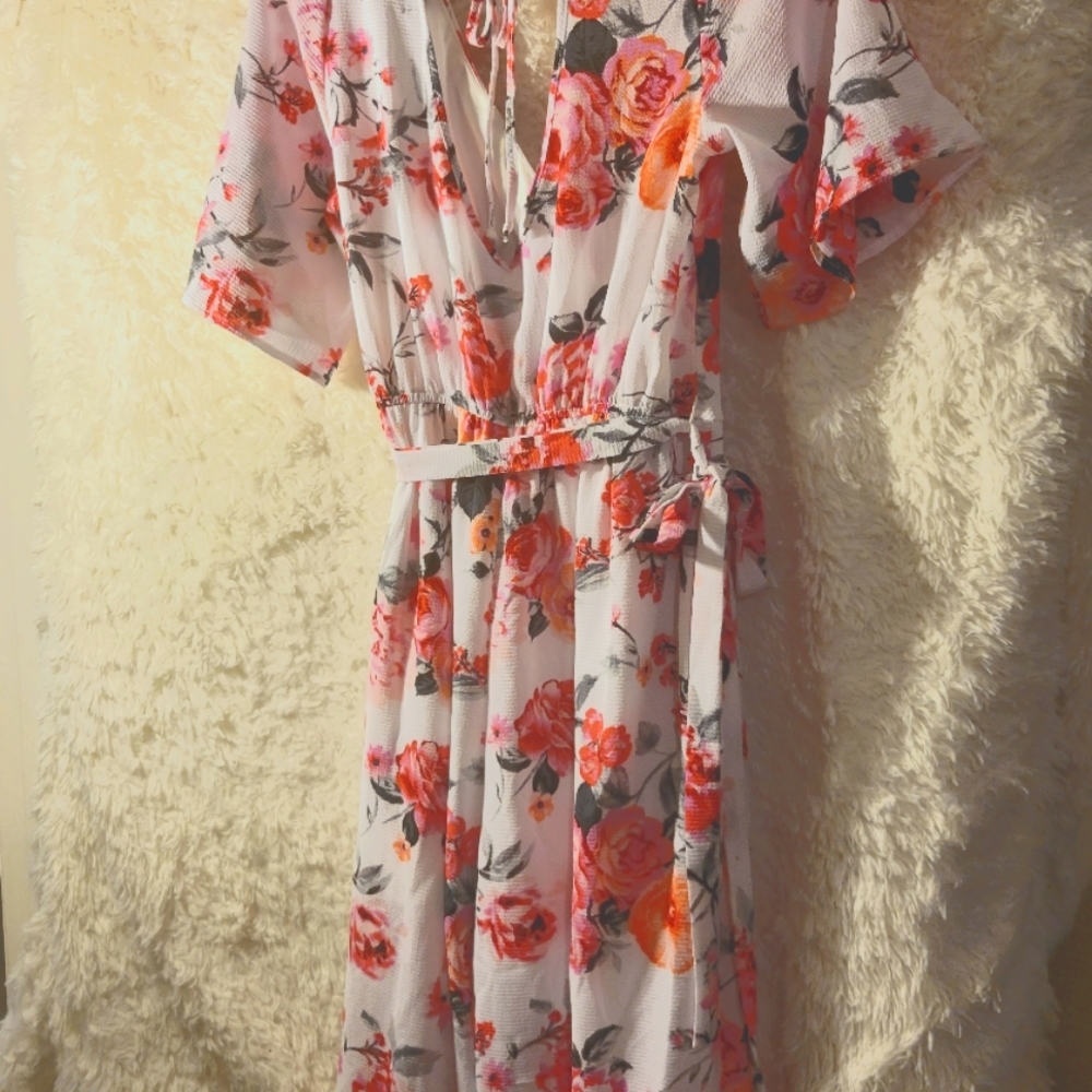 Floral jumpsuit